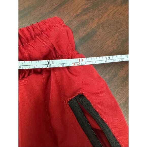 MNML Red Mens Bungee Cord Parachute Pants Size X-Small - Picture 12 of 12